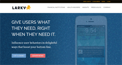 Desktop Screenshot of larky.com