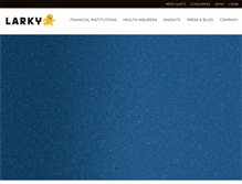 Tablet Screenshot of larky.com